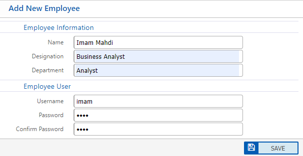 installation and setup of budget module
